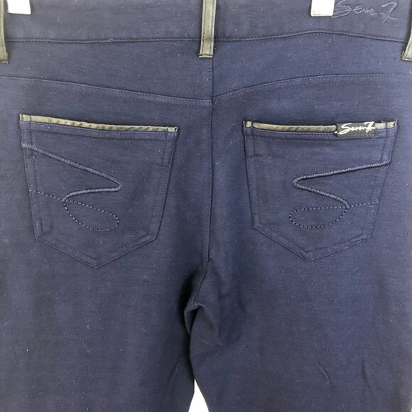 Seven 7 womens navy blue jeggings size 26 - Picture 5 of 7